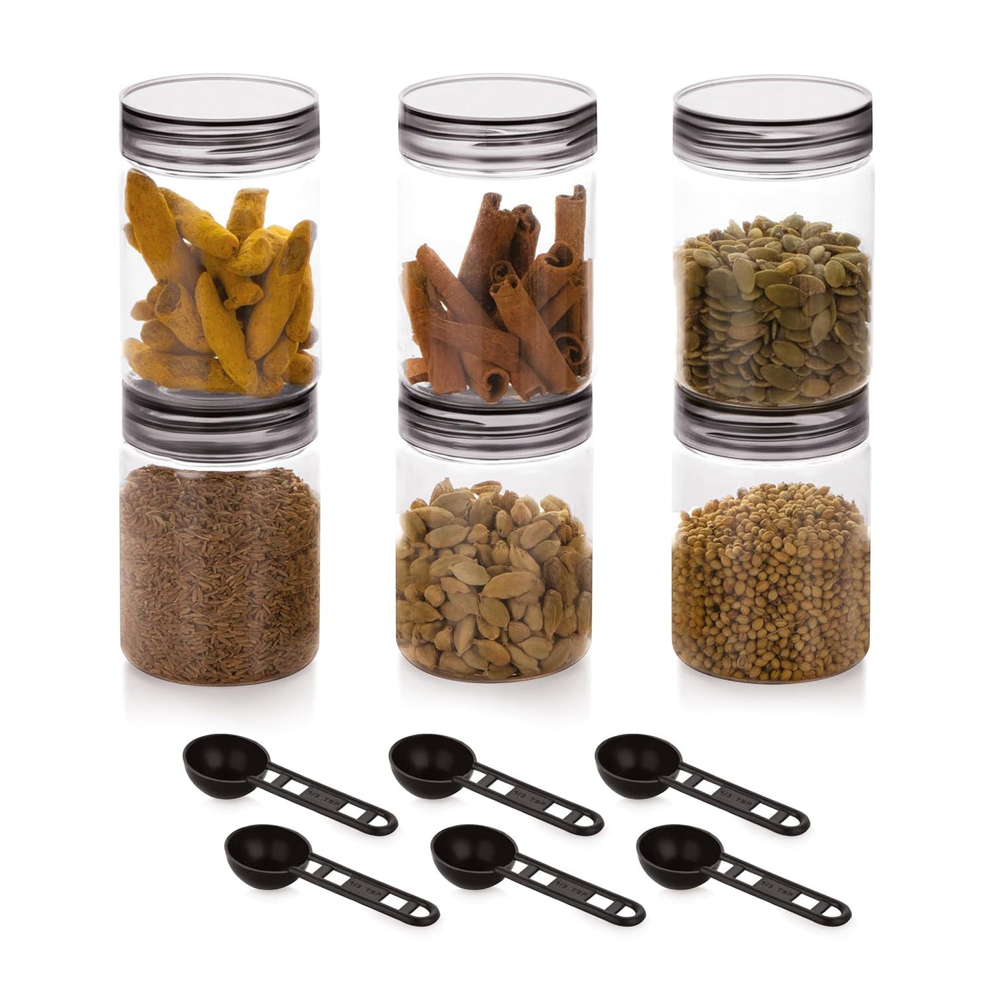 Airtight Kitchen Storage Jars Set™