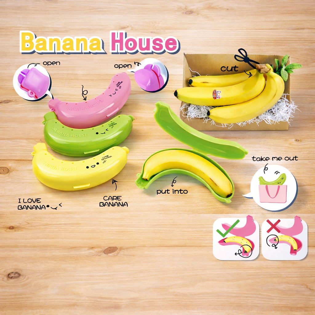 Banana Storage Container