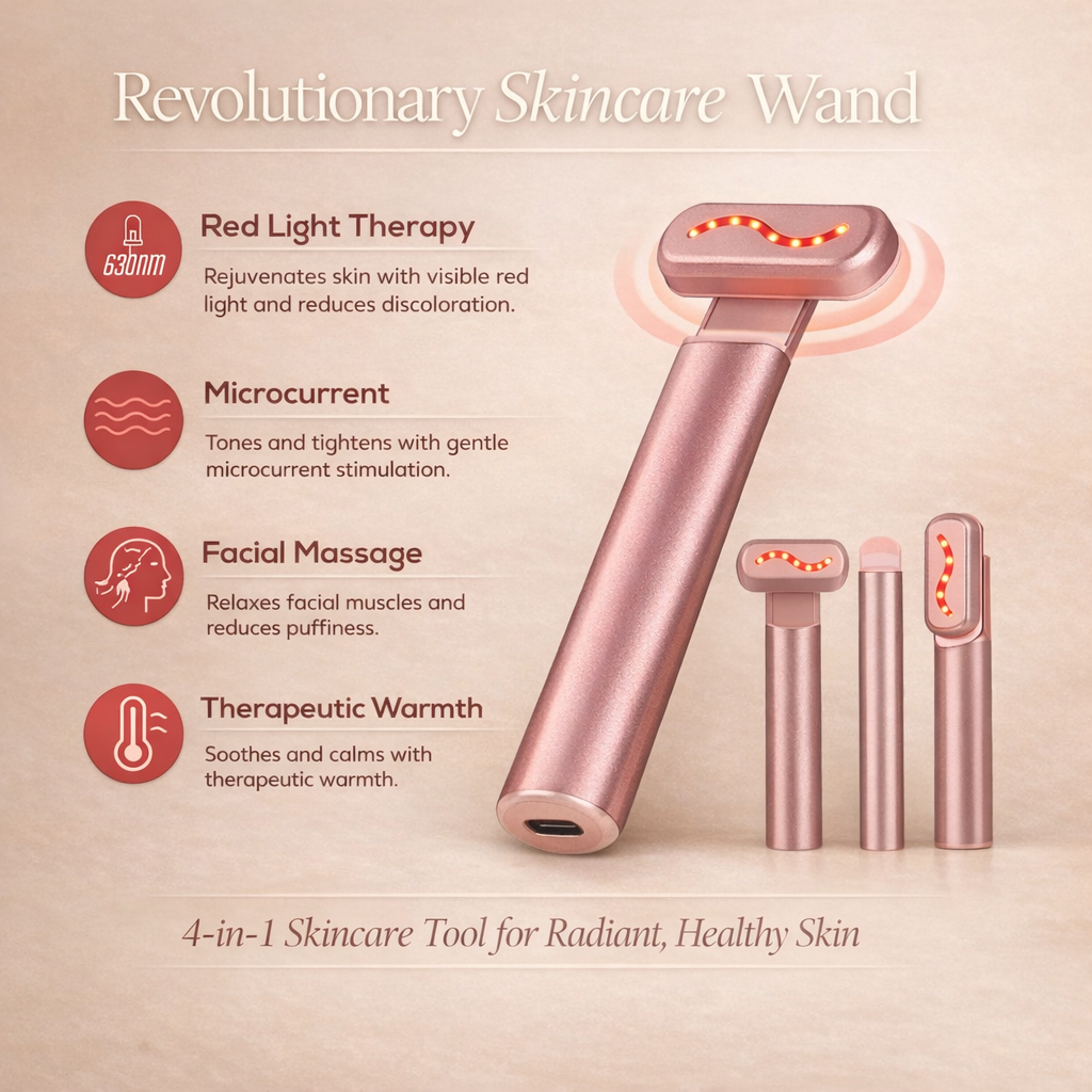 Red Light Face Wand