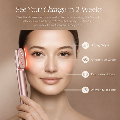 Red Light Face Wand